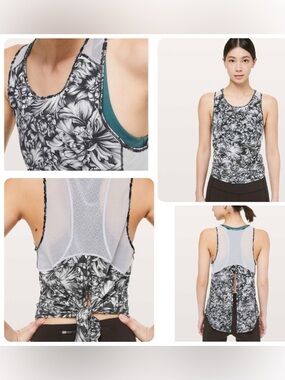 NWOT Lululemon Sculpt Tank * Tie Back. (US 8)